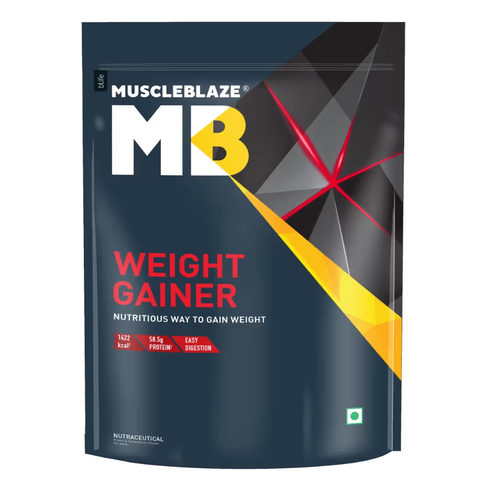 Muscle Blaze Super Gainer Black with Enhanced Gaining Formula Appetite (Choco Peanut Butter)