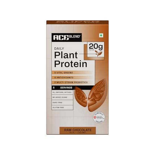 Ace Blend DAILY, 20G Complete Vegan Plant Protein Po