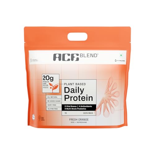 Ace Blend DAILY, 20G Complete Vegan Plant Protein Po