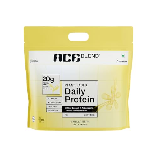 Ace Blend DAILY, 20G Complete Vegan Plant Protein Po