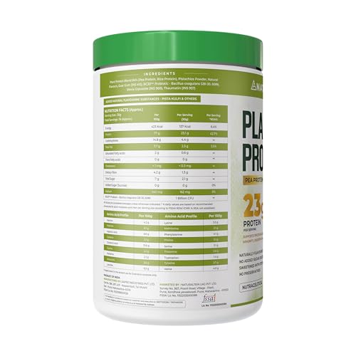 Naturaltein 100% Natural Plant Protein - Pista