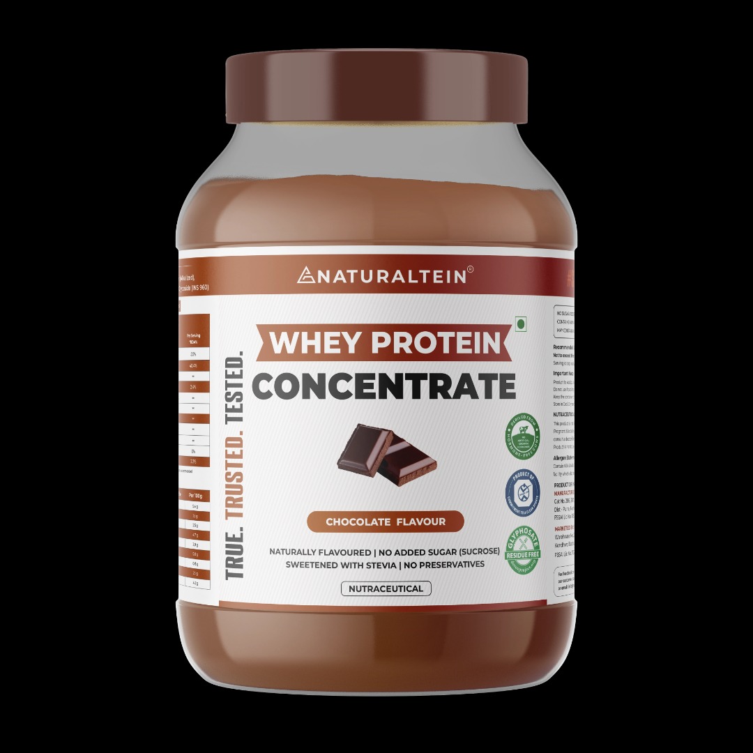 Naturaltein 100% Natural Whey Protein Concentrate - Chocolate Biscoff