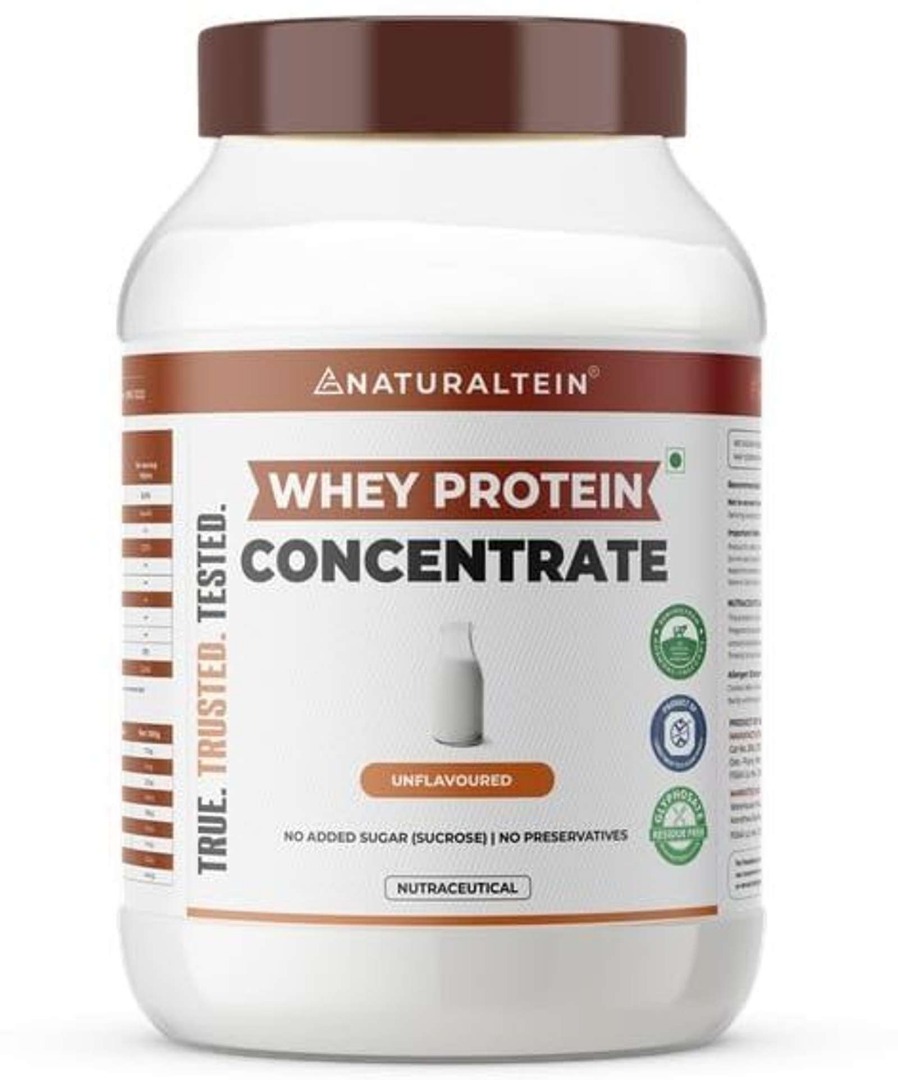 Naturaltein 100% Natural Whey Protein Concentrate - Unflavoured