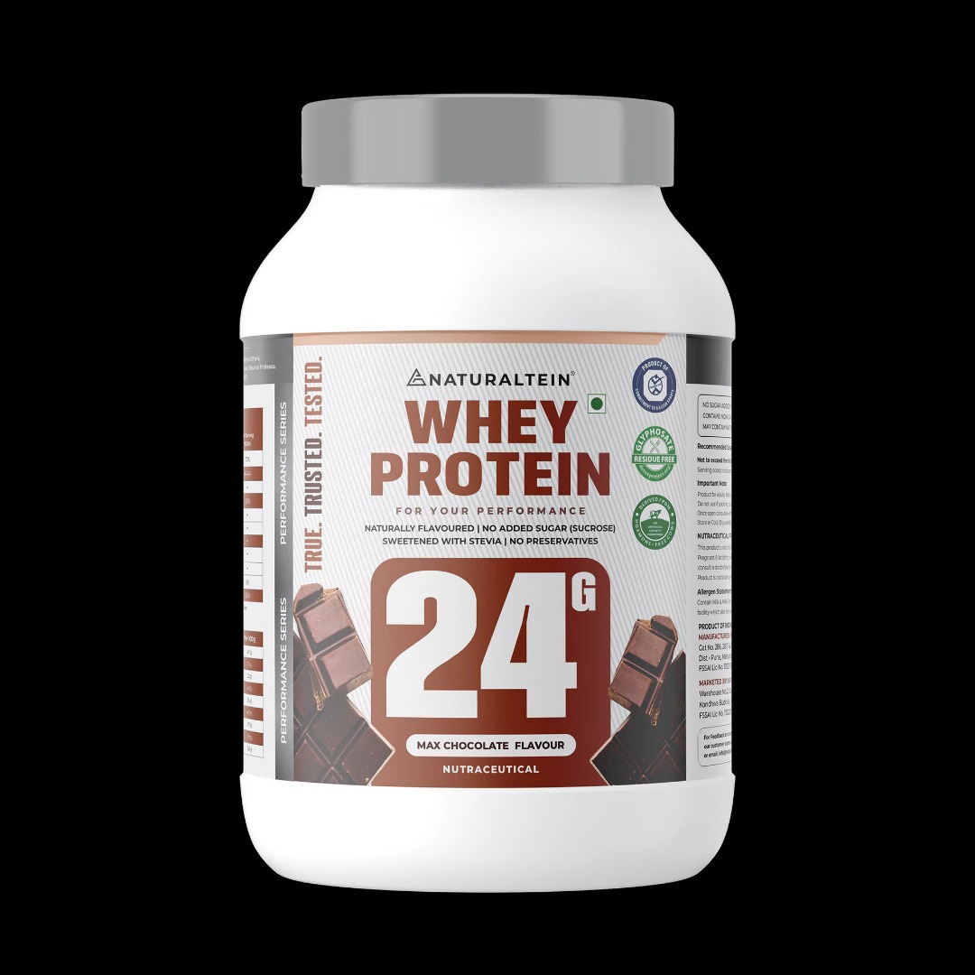 Naturaltein 100% Natural Whey Protein Max - Max Choc