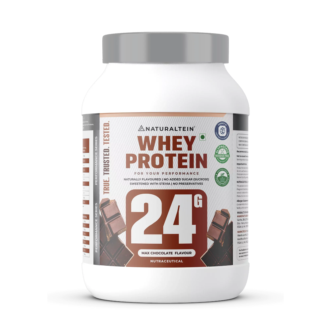 Naturaltein 100% Natural Whey Protein Max - Max Chocolate
