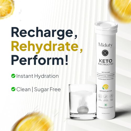 Miduty Electrolyte Tablets  - Instant Hydration & Energy