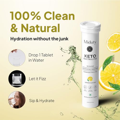 Miduty Electrolyte Tablets  - Instant Hydration & Energy