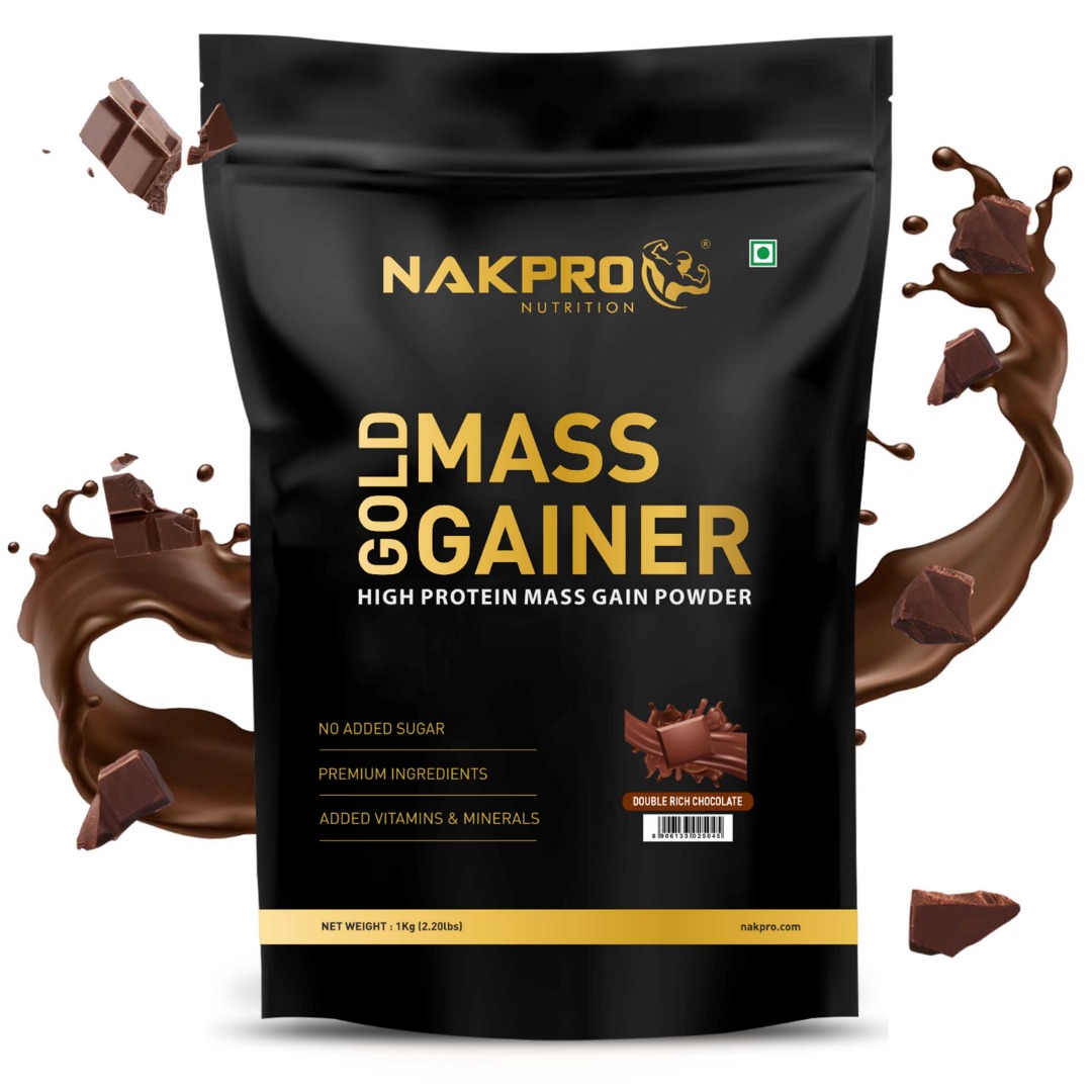 Nakpro Gold Mass Gainer | High Protein Mass Gainer - Nakpro Gold Mass Gainer | High Protein Mass Gainer -