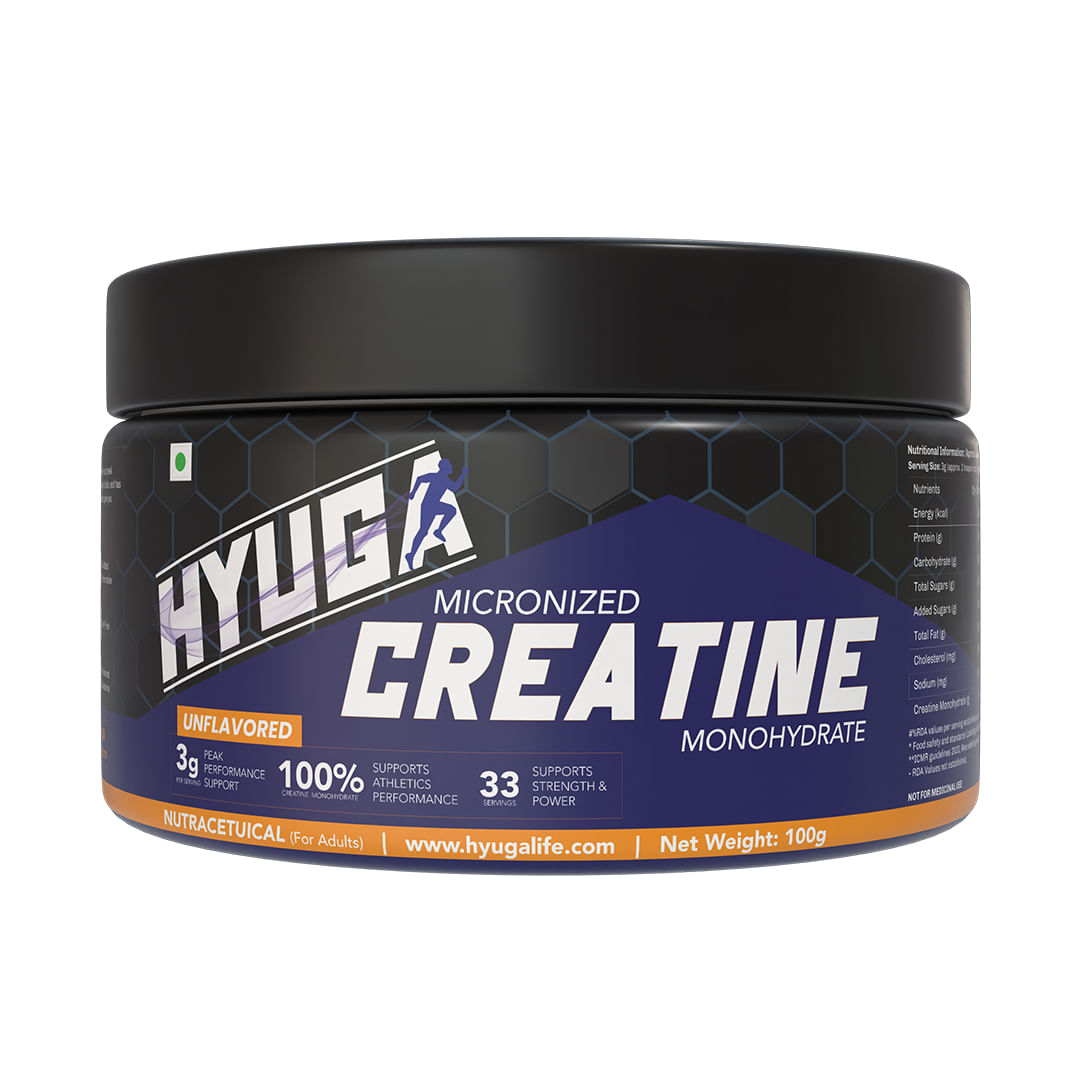 Hyuga Micronized Creatine Monohydrate 100g - 33 Serv