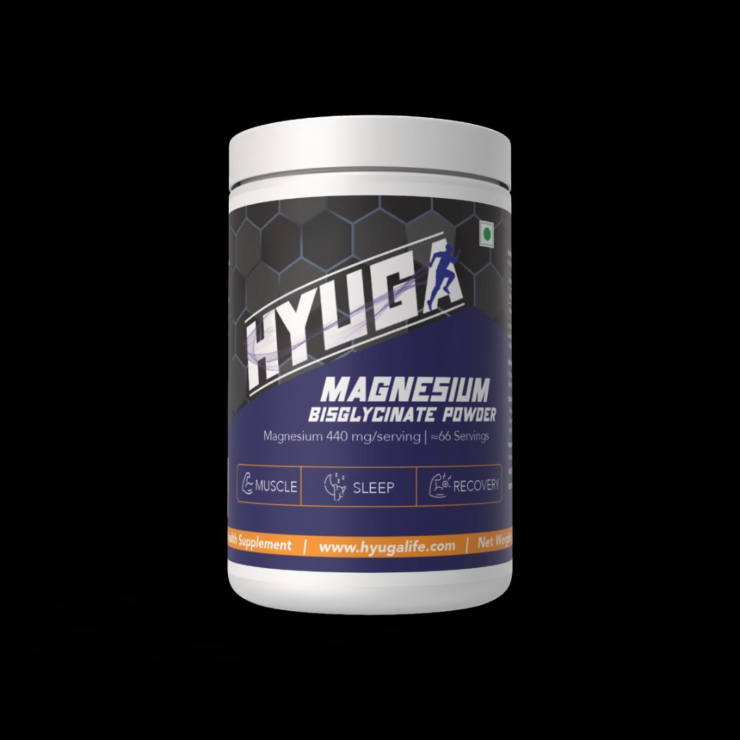 Hyuga Magnesium Bisglycinate Chelated Powder - 200g 