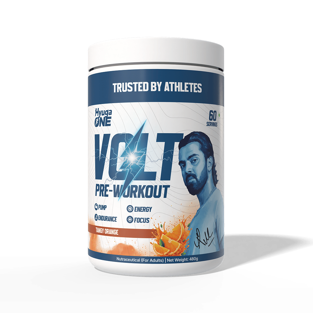 Hyuga One VOLT Pre-Workout Powder ,Tangy Orange 480g