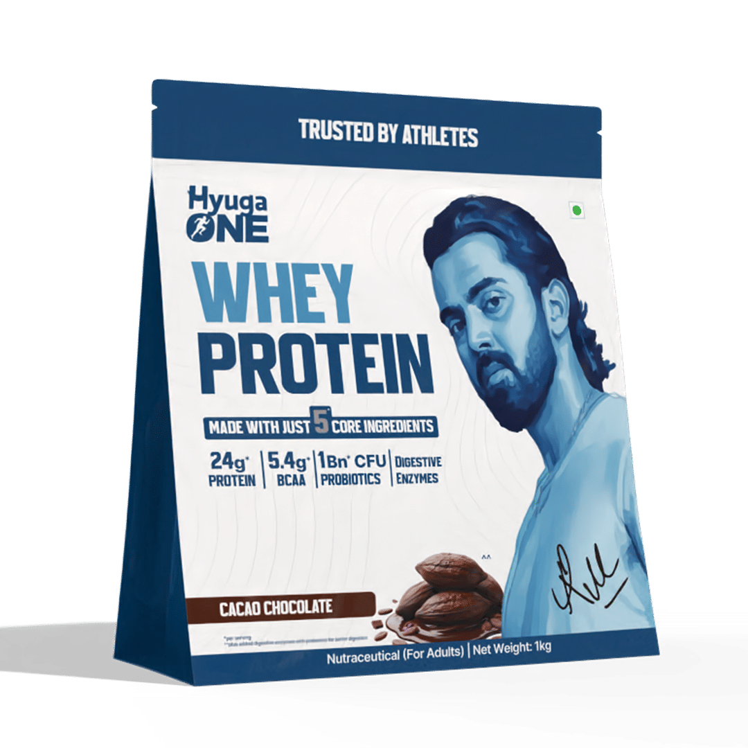 Hyuga One Whey Protein Powder ,Cacao Chocolate, 1kg