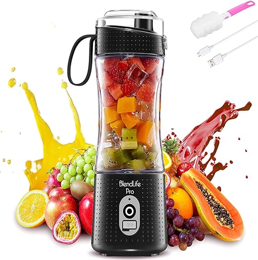 Blendlife Pro 210W 400ml Portable Blender With Sipper For Juices & Shakes