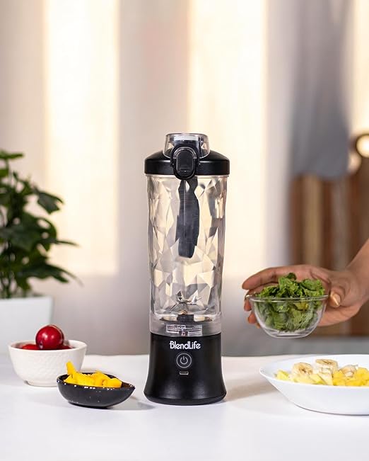 Blendlife Pro 230W 600ml Portable Blender With Sipper For Juices & Shakes