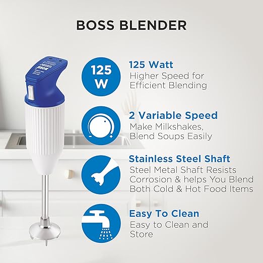 Boss E111 125W Hand Blender