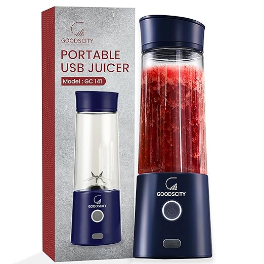Goodscity 400ml Blender For Smoothie And Juices Portable Hand Blender