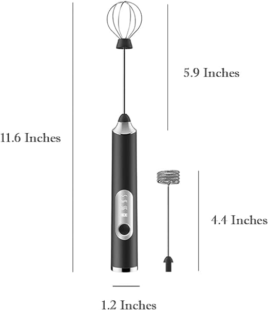 Home Skill Milk Frother Hand Blender Electric Foam Maker