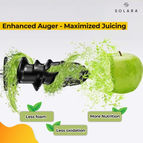 Solara Slow Juicer Cold Press Juicer