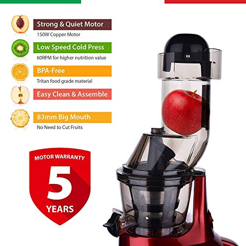 Balzano LDDC-1507 150 W, Cold Press Slow Juicer