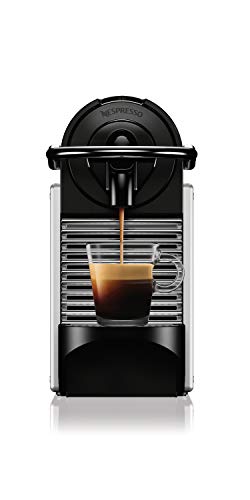 Nespresso 1260W Pixie Aluminium Espresso Coffee Machine