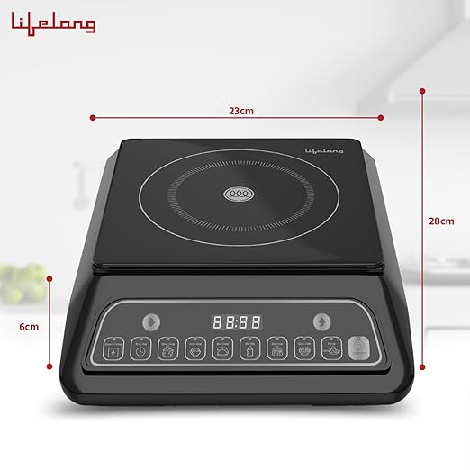 Lifelong 2000W Radiant Induction Cooktop