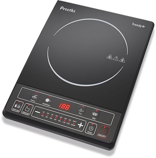 Preethi Ceramic Glass Trendy Plus 116 1600W Induction Cooktop