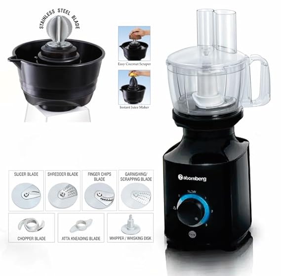 MAGGI Rio 4G Food Processor Attachment for Atomberg Mixer Model Only