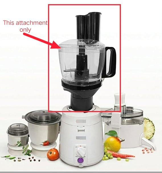 MAGGI RIO 750 Watt 3G Food Processor Attachment for Sujata Mixer Only