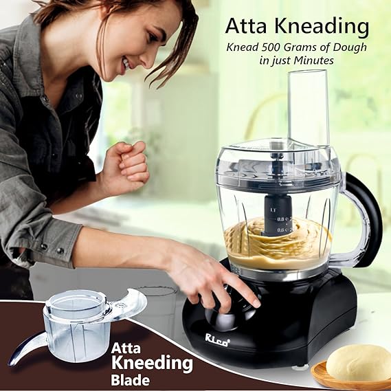 Rico Atta Maker Machine 400 Watts Compact Food Processor Chopper