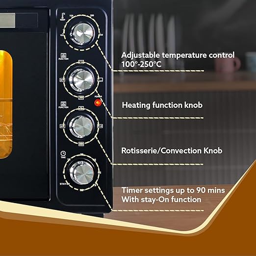 Agaro Royal 60 L Oven Toaster Griller