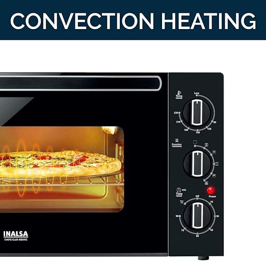 Inalsa Euro Chef 45L 1500W Cake Baking Oven Toaster Grill