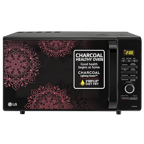 LG 28 L Charcoal Convection Healthy Microwave Oven