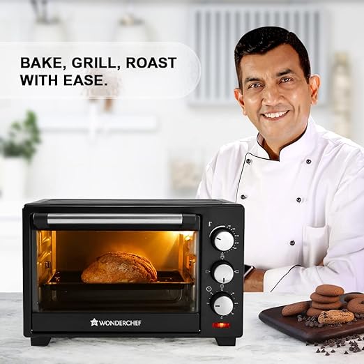Wonderchef 19 L 1280W Oven Toaster Griller