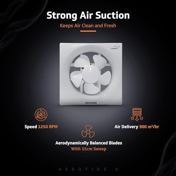 V-Guard Aerotide 10 High Speed (250 mm) Exhaust Fan