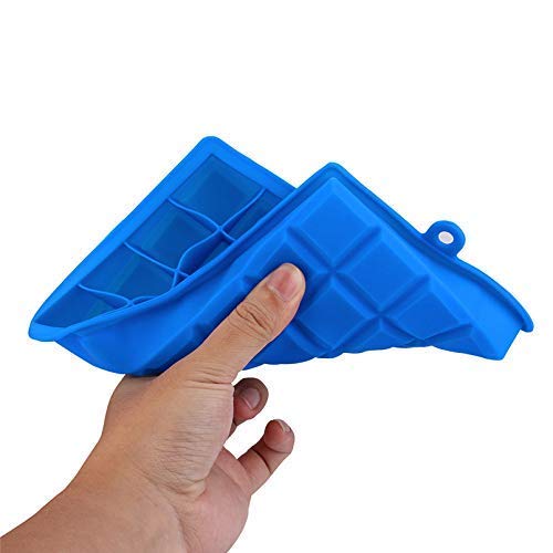 Clazkit Silicone Ice Cube Trays 2 Pack - 24 Cavity Per Ice Tray