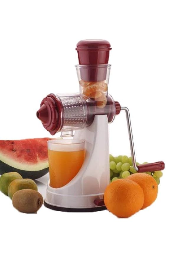 Rylan Juicer Hand Juicer for Fruits and Vegetables with Steel Handle Vacuum Locking System