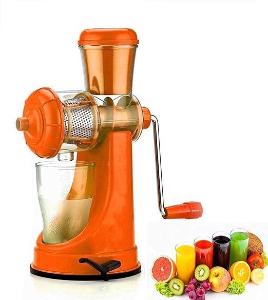 Rylan Juicer Hand Juicer for Fruits and Vegetables with Steel Handle Vacuum Locking System