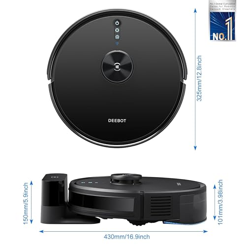 ECOVACS Deebot Y1 PRO 2-in-1 Robot Vacuum Cleaner