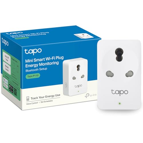 Tapo TP-Link P110 Mini 16A Smart Wi-Fi Plug | Energy Tapo TP-Link P110 Mini 16A Smart Wi-Fi Plug | Energy