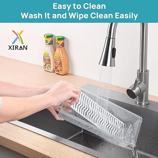 Xiran 6 Fridge Storage Boxes Fridge Organizer with Removable Drain Plate
