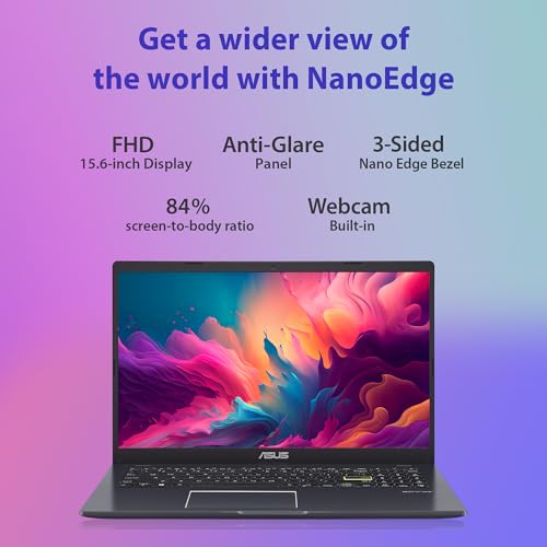 ASUS Vivobook Go 15, Intel Celeron N4500, Thin & Light Laptop (8GB RAM/512 SSD/Intel HD Graphics/Win 11/Office 2021/Fingerprint Sensor/1.57 Kg)
