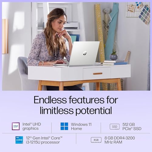 HP 15 12th Gen Intel Core i3-1215U Laptop