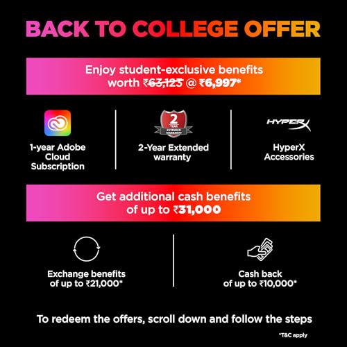 HP OMEN Gaming Laptop 13th Gen Intel Core i7-13700HX (8GB RTX 4060 GPU, 16.1-inch (40.9 cm), FHD, IPS, 165Hz, 300 nits, 16GB DDR5, 1TB SSD, RGB Backlit KB, B&O)