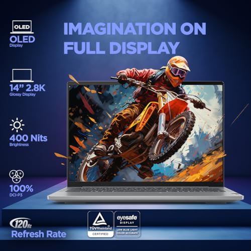 Lenovo IdeaPad Pro 5 Intel Evo Core Ultra 9 185H 2.8K-OLED 400Nits 120Hz Laptop (32GB/1TB SSD/Win11/MSO 21/FHD+IR Camera)