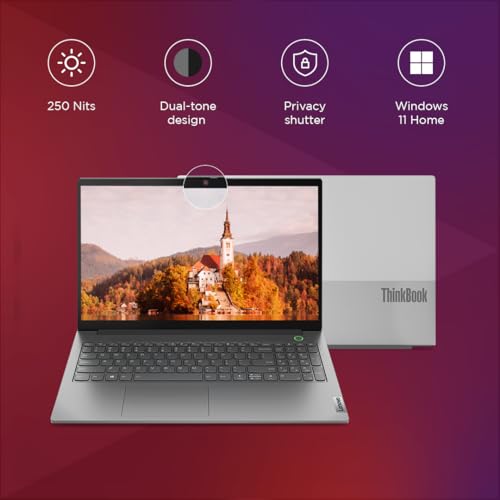Lenovo ThinkBook 15 G5 Ryzen 7 250 Nits Thin and Light Laptop (16GB RAM/512GB SSD/Windows 11 Home/Fingerprint Reader/Backlit)