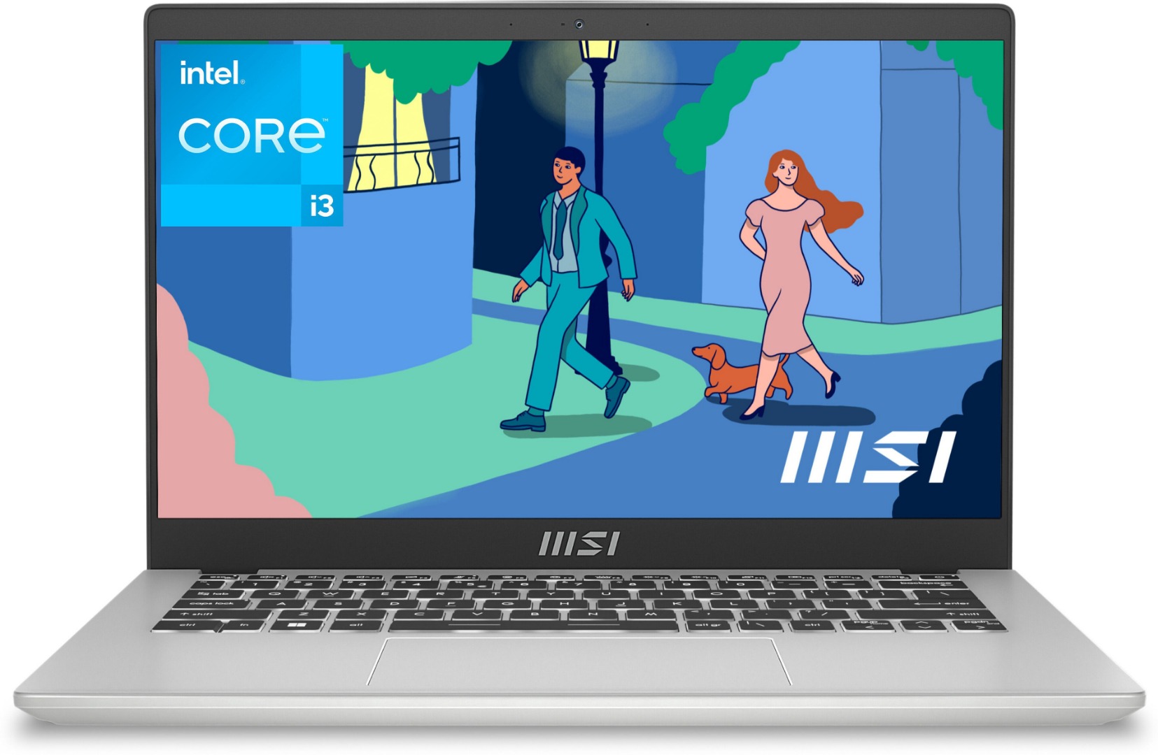 MSI Modern 14 Intel Core i3 12th Gen 1215U - (8 GB/5 MSI Modern 14 Intel Core i3 12th Gen 1215U - (8 GB/5