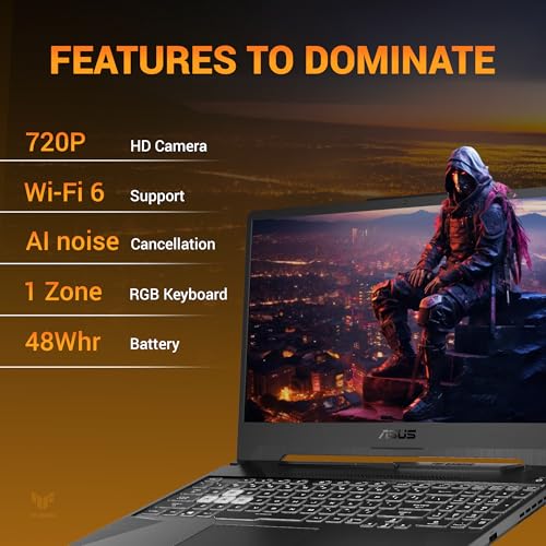 ASUS TUF A15 (2025), AMD Ryzen 7 7445HS, Gaming Laptop