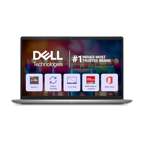 Dell 15, AMD Ryzen 5-7530U, 16GB RAM, 512GB SSD, FHD