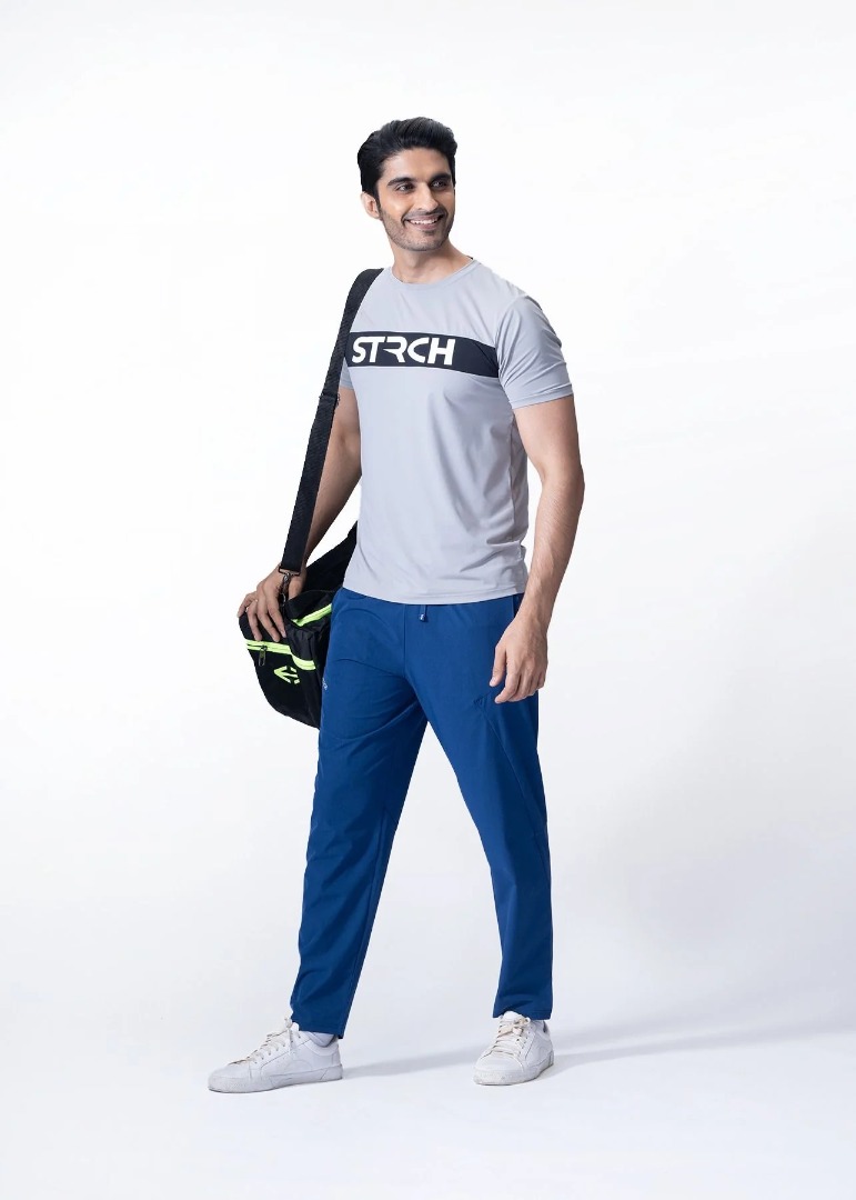 Strch Titan Flex Pants For Men - Navy