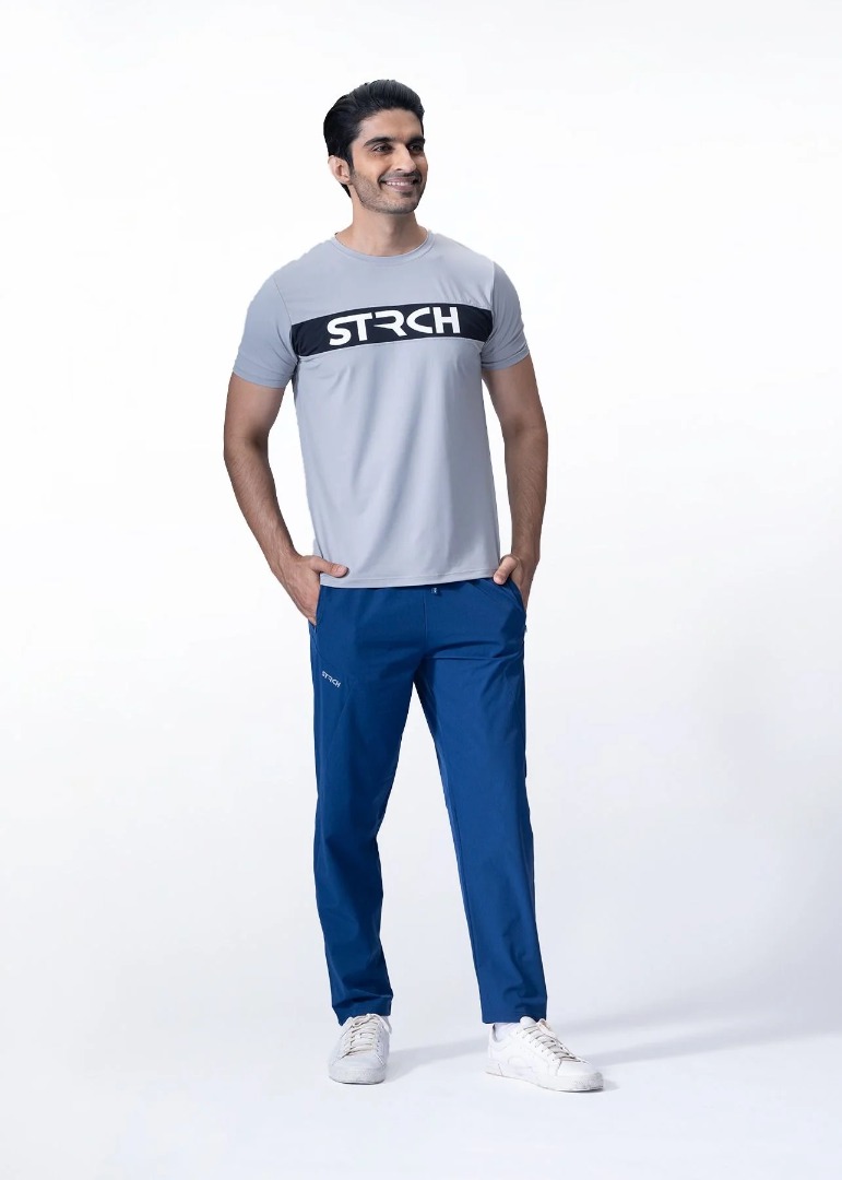 Strch Titan Flex Pants For Men - Navy